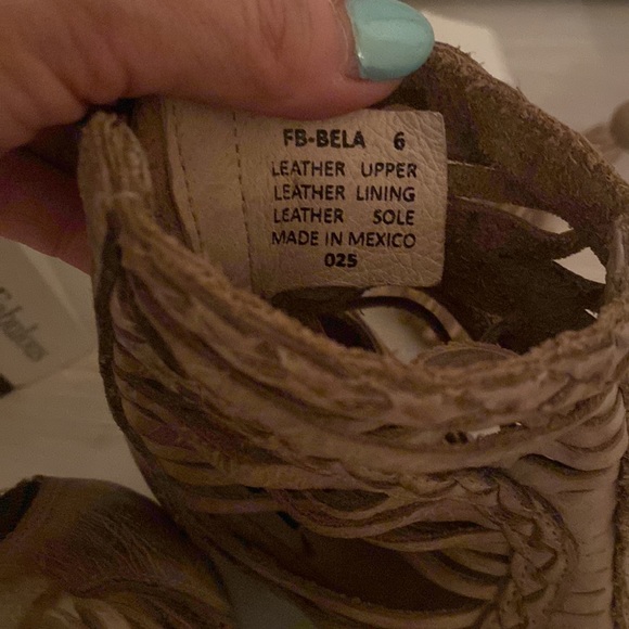 Freebird Bela Open Toe Booties - Picture 4 of 5